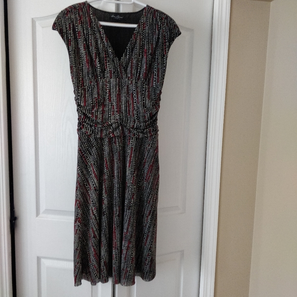 Kenneth Cole Patterned Dress, Size L - Picture 1 of 4